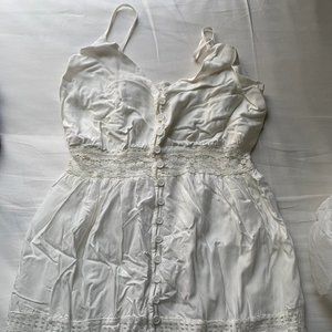 4 beach dresses and 1 coverup